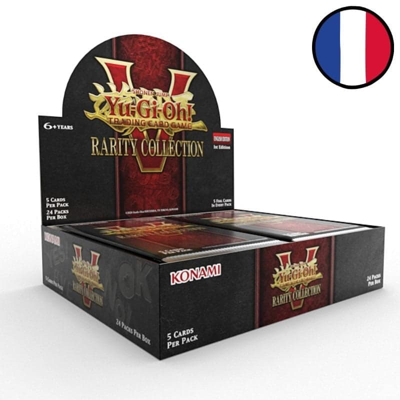 Display of 24 Rarity Collection 5 Booster Packs - Yu-Gi-Oh! FR