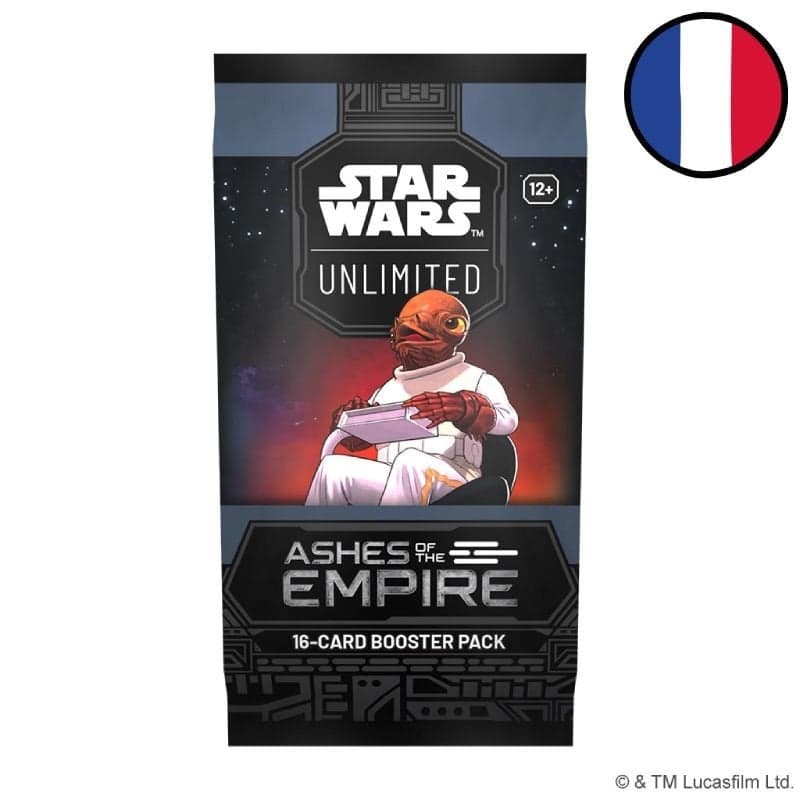 Ashes of the Empire Booster Pack - Star Wars Unlimited FR