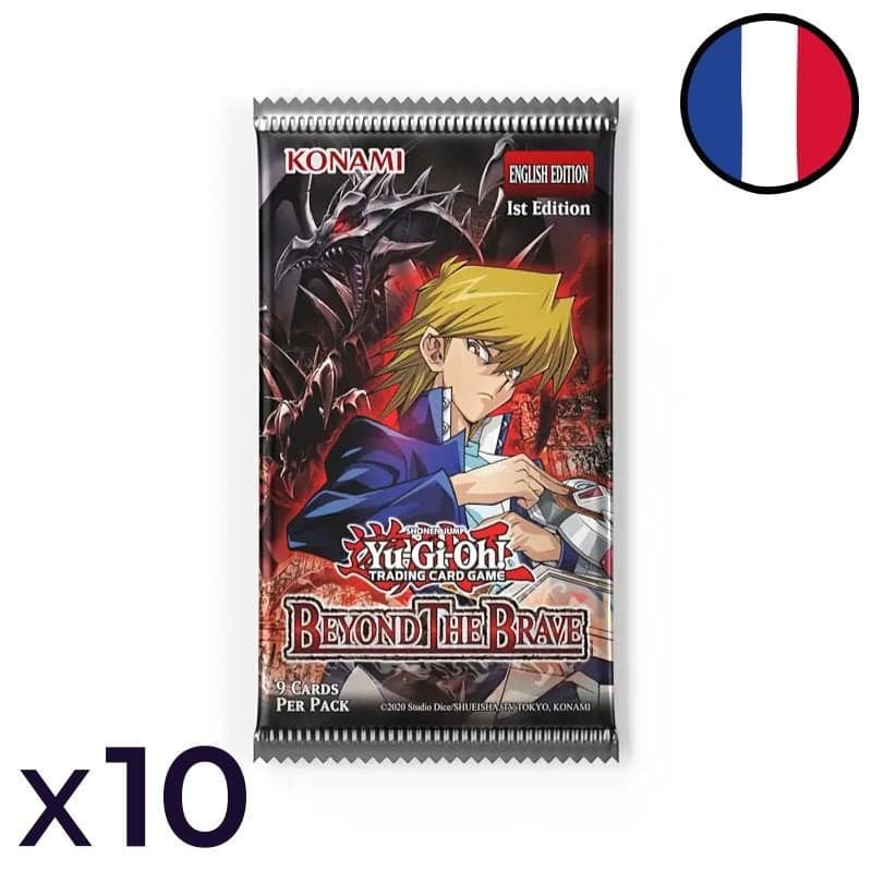Lot de 10 Boosters Beyond the Brave - Yu-Gi-Oh! FR