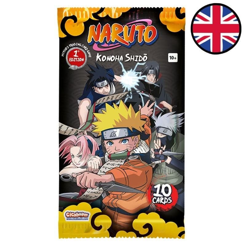 Konoha Shidō Booster Pack (Set 1 - First Edition) - Naruto Mythos TCG EN