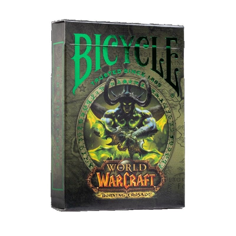 Bicycle 54 Playing World of Warcraft Burning Crusade
