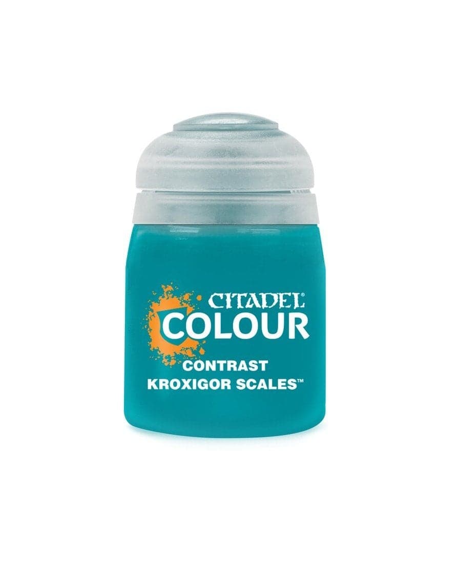 Pot de peinture Contrast Kroxigor Scales 18ml 29-55 - Citadel