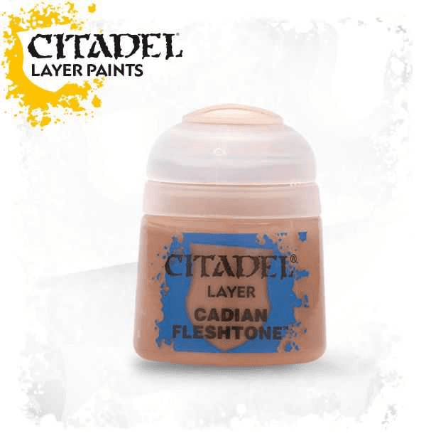 Pot of Layer Cadian Fleshtone paint 12ml 22-36 - Citadel