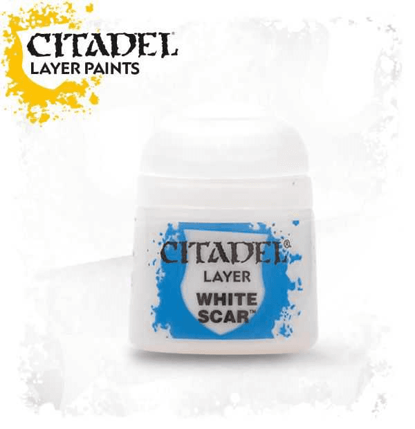 Pot of Layer White Scar paint 12ml 22-57 - Citadel
