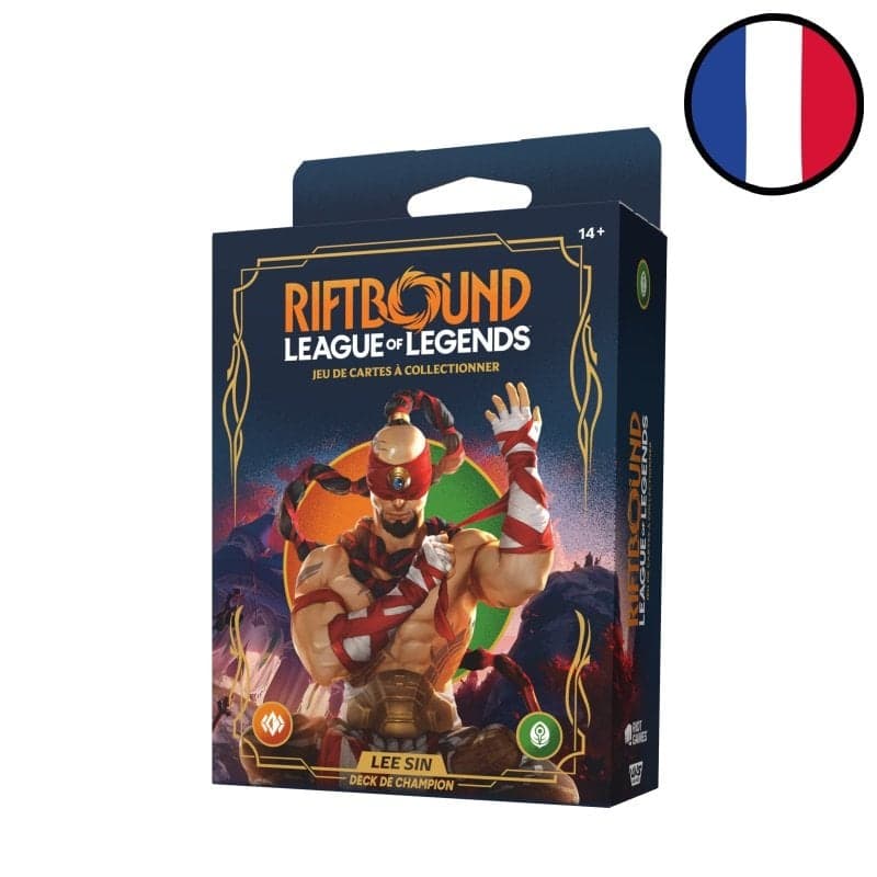 Deck de Champion - Lee Sin - Riftbound: League of Legends FR