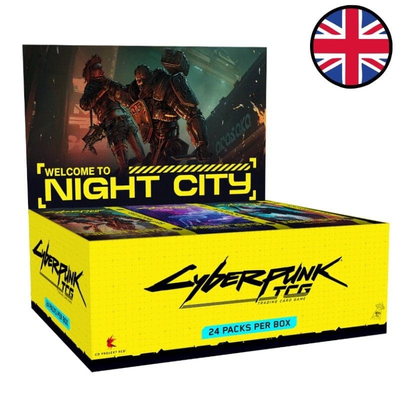 Display de 24 boosters Welcome to Night City - Cyberpunk TCG EN