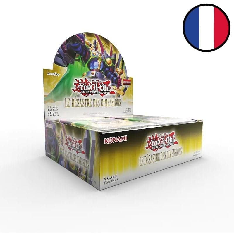 Display of 24 Doom of Dimensions Booster Packs - Yu-Gi-Oh! FR