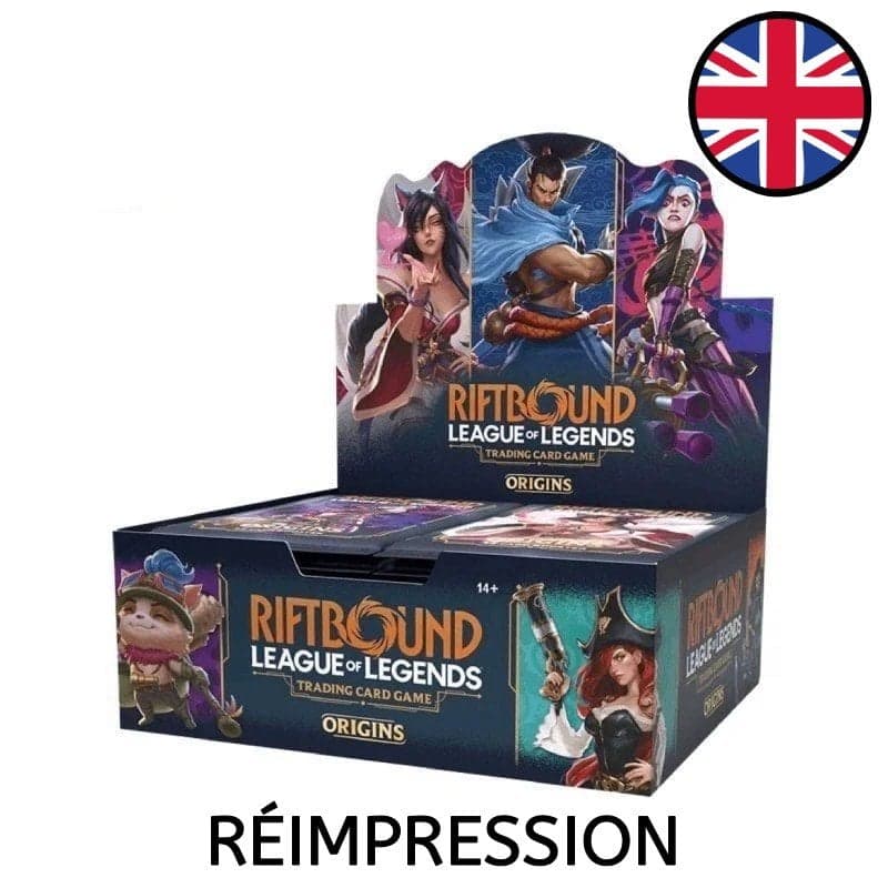 Origins Display of 24 boosters - Riftbound: League of Legends TCG - Reprint - EN