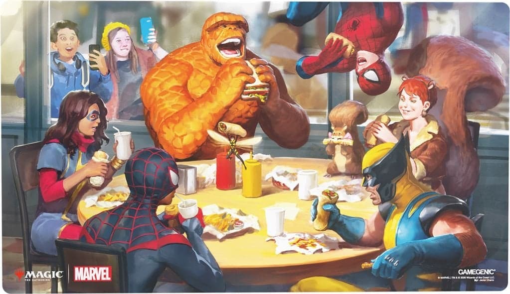 Tapis de jeu Marvel Super Heroes - Festin héroïque - Gamegenic