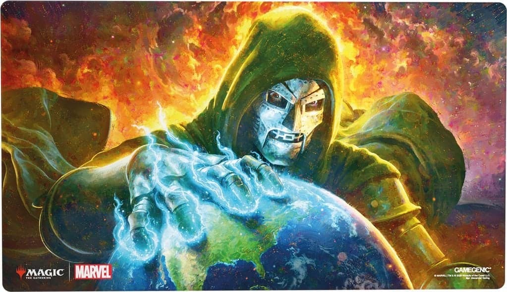 Tapis de jeu Shiny Marvel Super Heroes - Fatalis règne en maître - Gamegenic