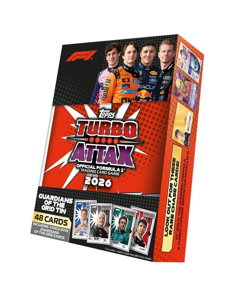 F1 Turbo Attax 2026-27  Mega Tin - Guardians of the Grid - Topps