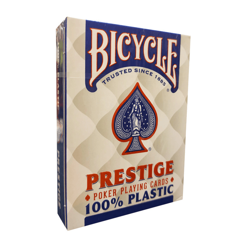 Bicycle 54 Playing Cards Prestige Blue Back