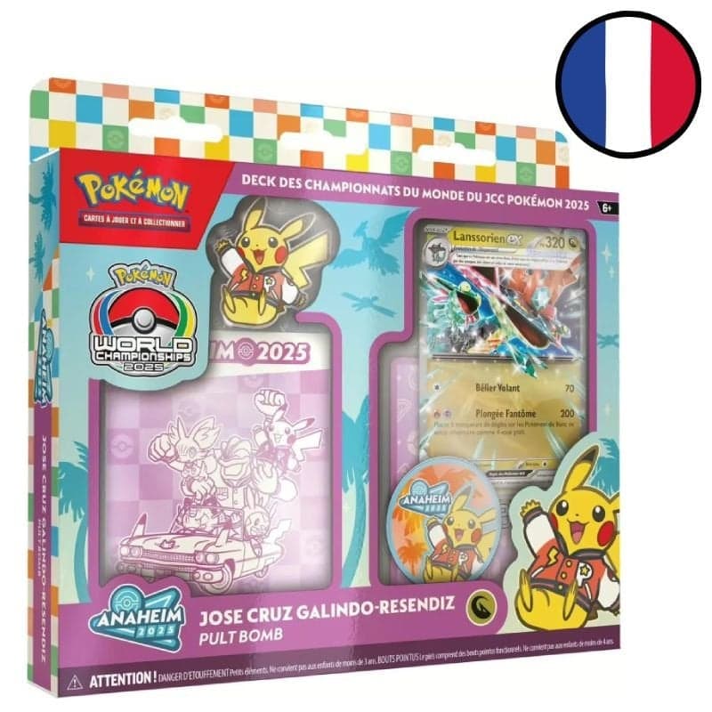 Deck Championnats du Monde 2025 : Jose Cruz Galindo-Resendiz - Pult Bomb - Pokémon FR