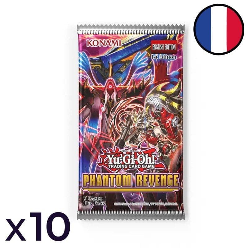 Set of 10 Phantom Revenge Booster Packs - Yu-Gi-Oh! FR