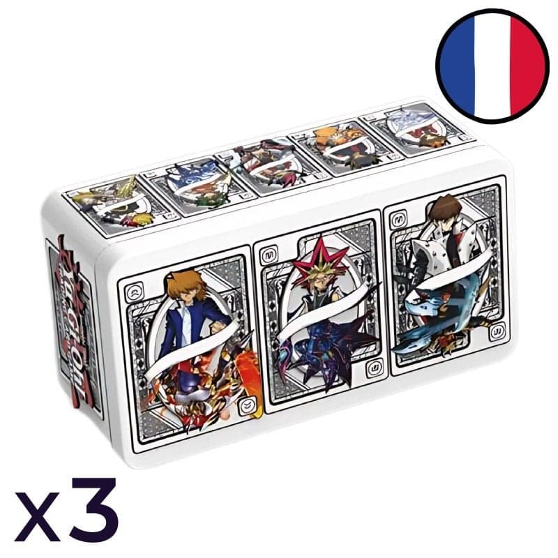 Lot de 3 Méga-Tins 2025 (avec boite en métal) - Yu-Gi-Oh! FR