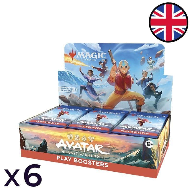 Magic: The Gathering | Avatar: The Last Airbender Set of 6 Displays of 30 Play Boosters - Magic EN