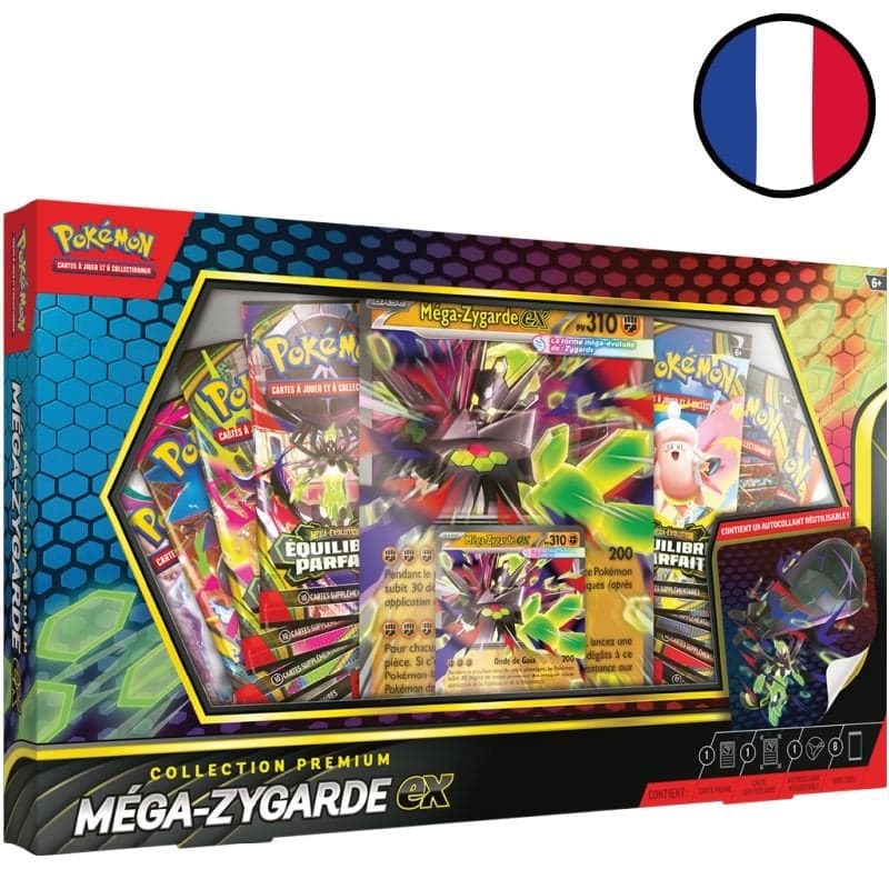 Coffret Collection Premium Méga‑Zygarde‑ex - Pokémon FR