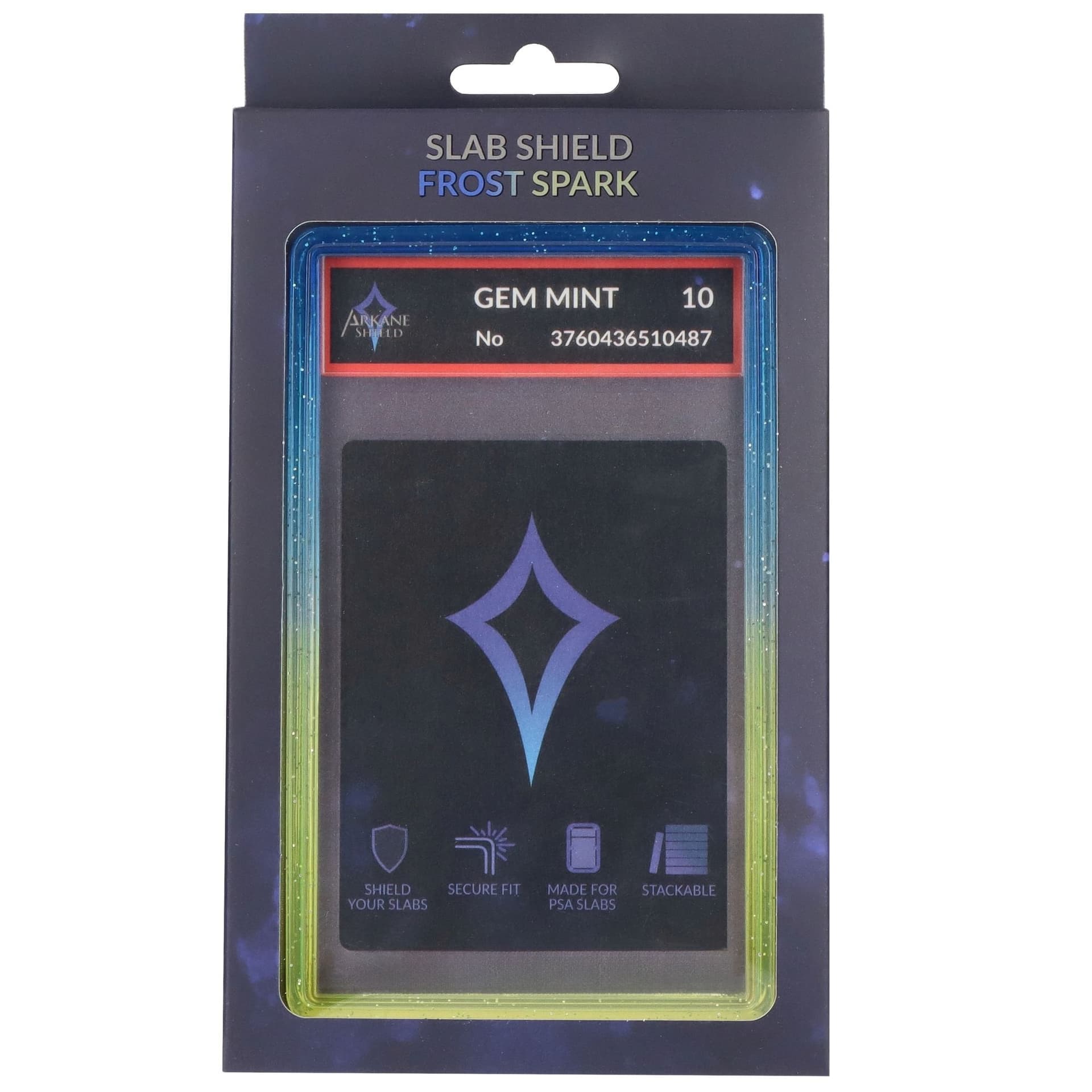 Boîtier de protection rigide pour carte gradée - Frost Spark - Arkane Shield