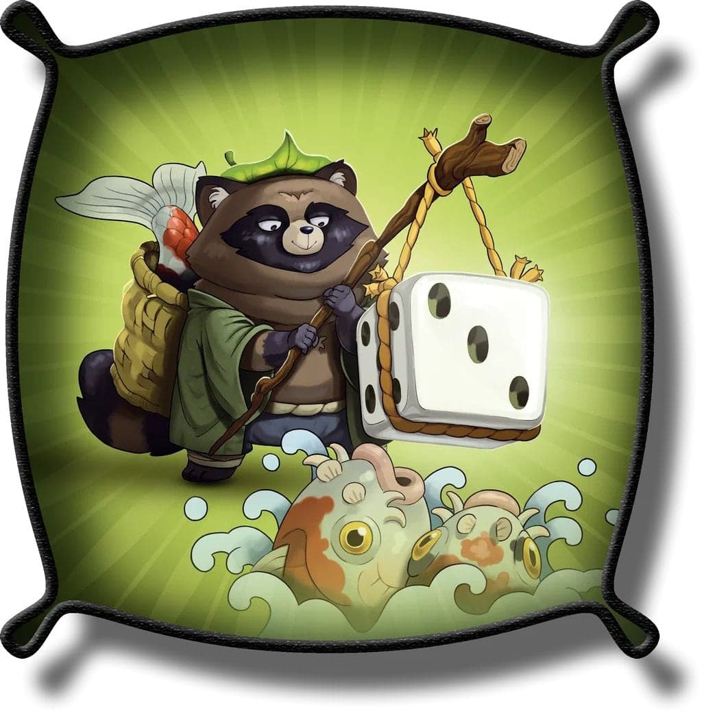 Piste de Dés Yokai - Green Tanuki - Wogamat