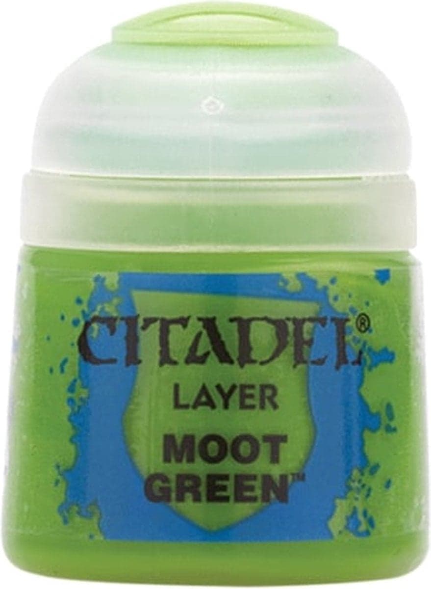 Pot of Layer Moot Green paint 12ml 22-24 - Citadel