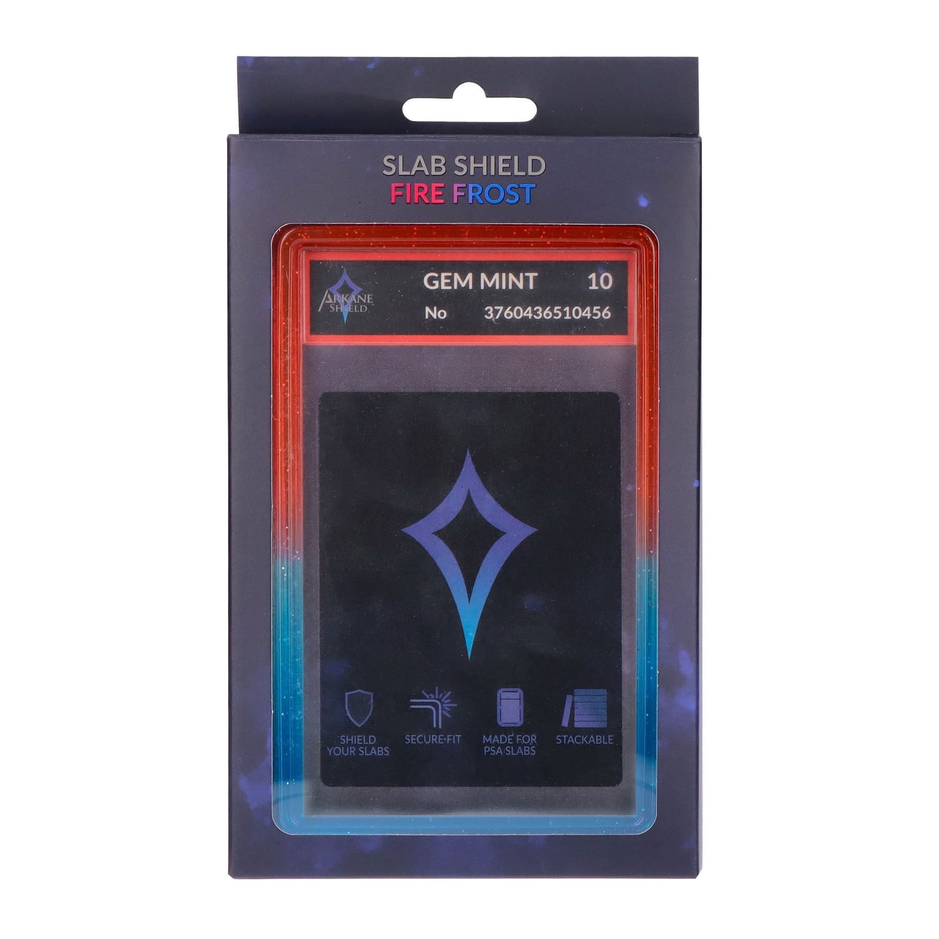 Boîtier de protection rigide pour carte gradée - Fire Frost - Arkane Shield