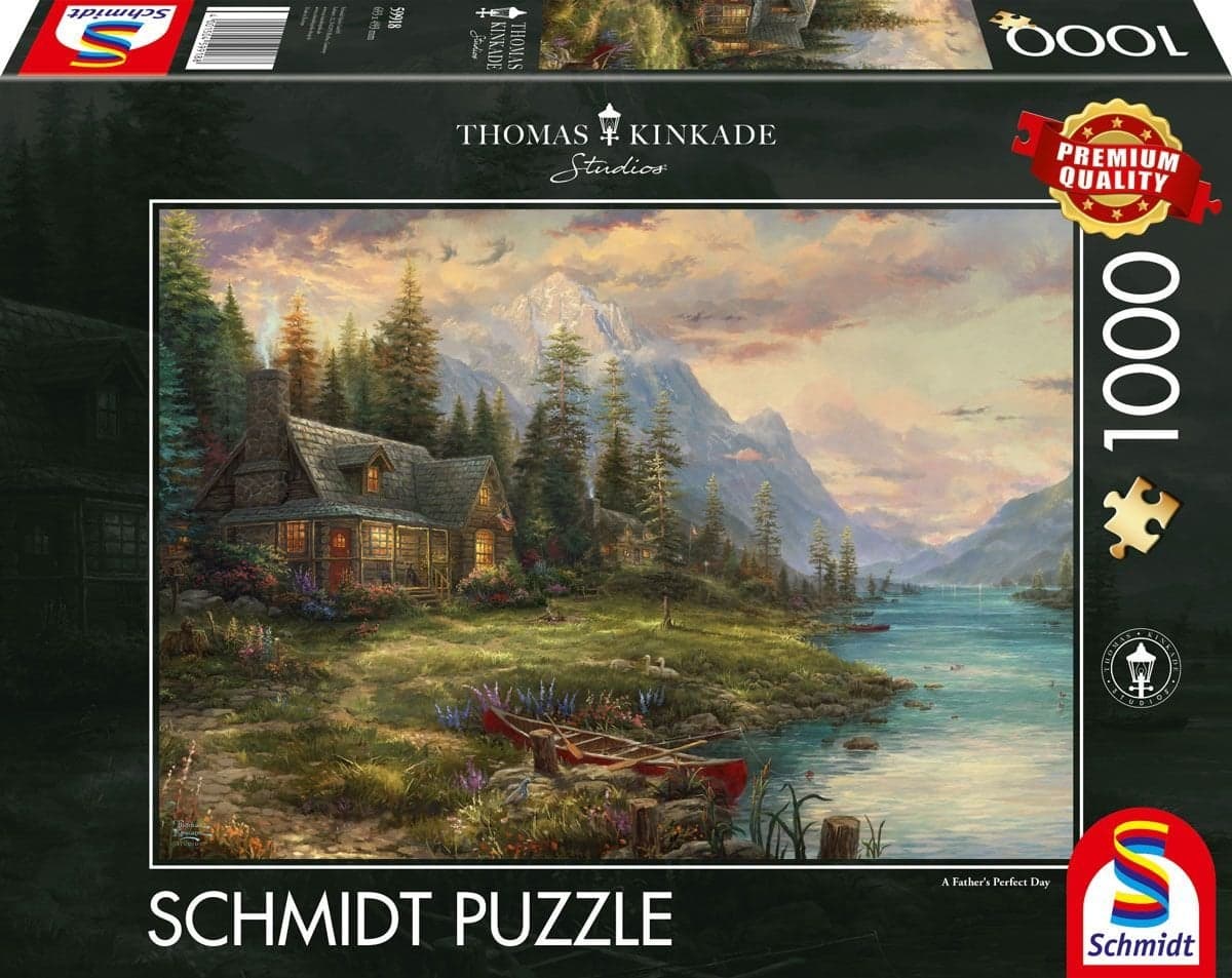 Puzzle 1000 pièces - Kinkade : Excursion le Jour de la Fête des Pères