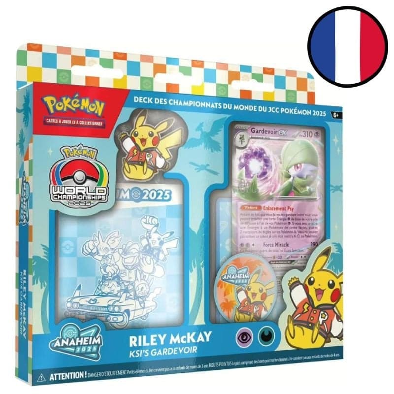 Deck Championnats du Monde 2025 : Riley McKay - Flutter Devo Gardevoir - Pokémon FR