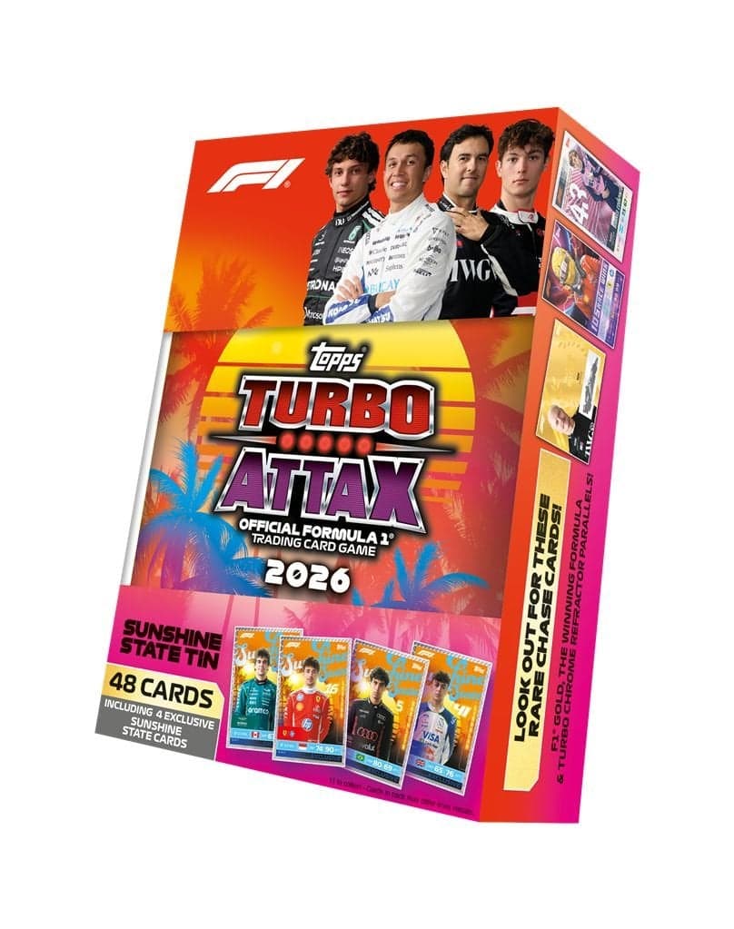 F1 Turbo Attax 2026-27 Mega Tin - Sunshine State - Topps