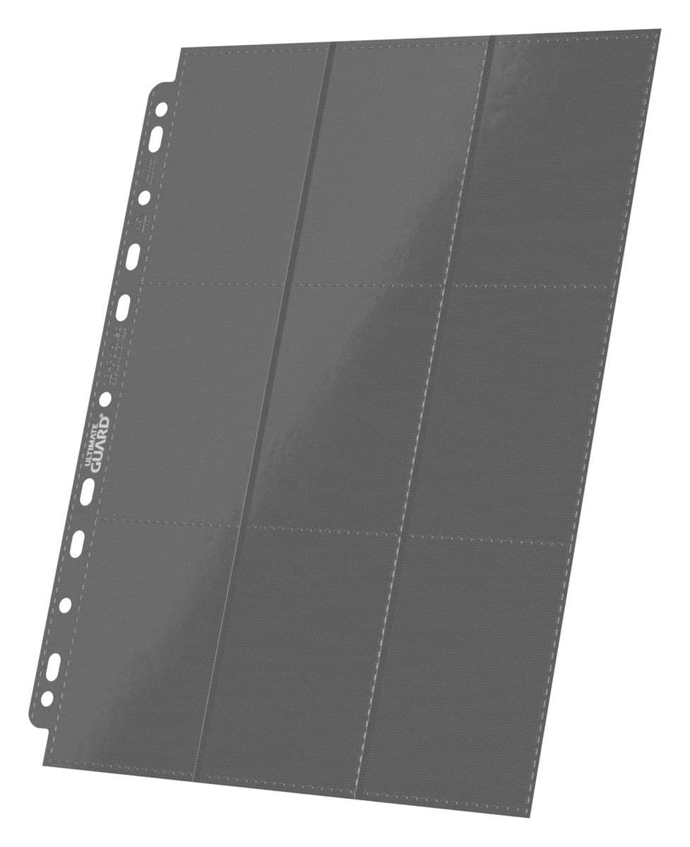 10 pages de classeur 18-Pocket Side-Loading - Gris - Ultimate Guard