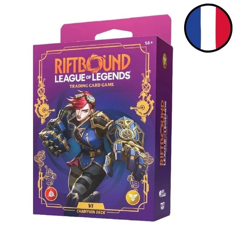 Deck de Champion Déchaînement - Vi - Riftbound: League of Legends FR