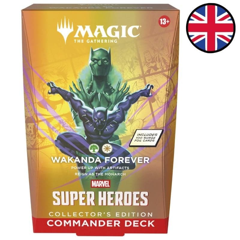 Marvel Super Heroes Commander Deck - Wakanda Forever -  Magic EN