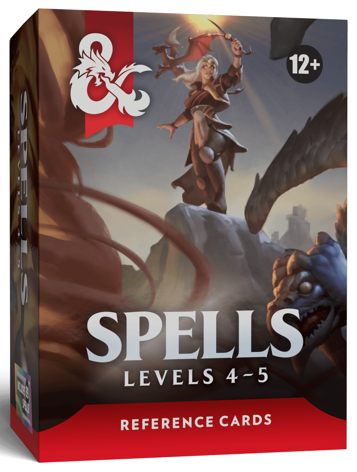 Donjons & Dragons 5e Ed 2024 - Cartes de référence de Sorts - Niveaux 4-5 VO