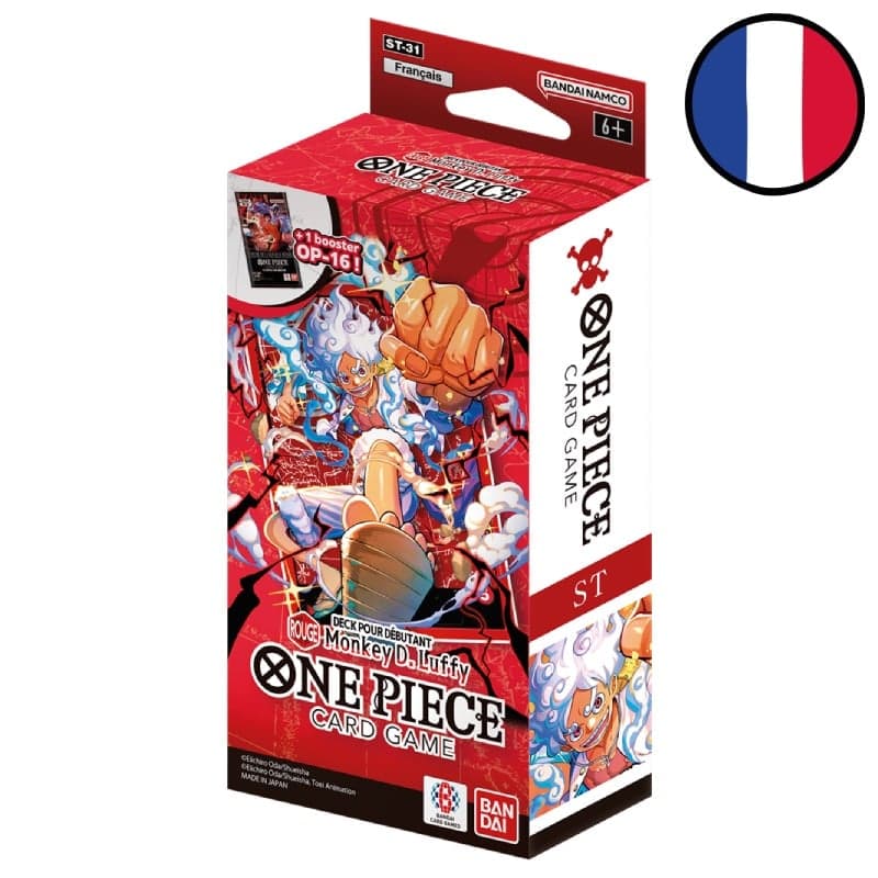 Red Starter Deck Monkey D. Luffy ST-31 - One Piece FR