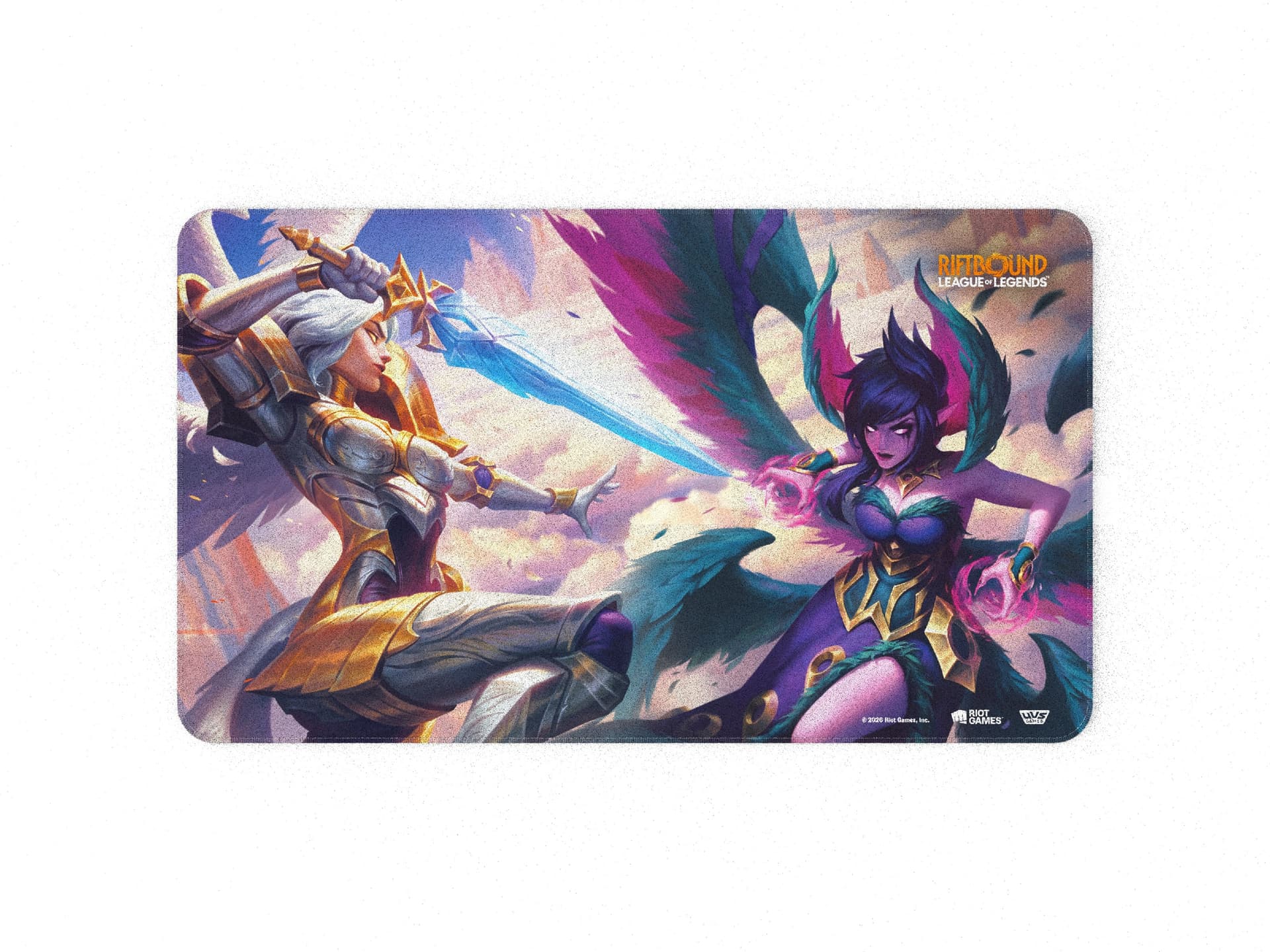 Tapis de jeu Vendetta Kayle vs Morgana - Riftbound: League of Legends
