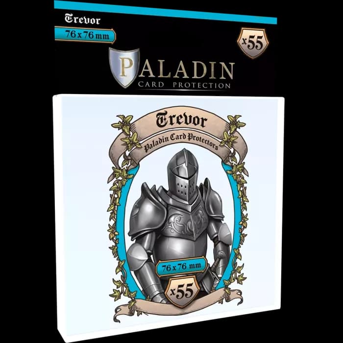 55 Trevor Clear Sleeves Medium Plus Square Size (76 x 76 mm) - Paladin