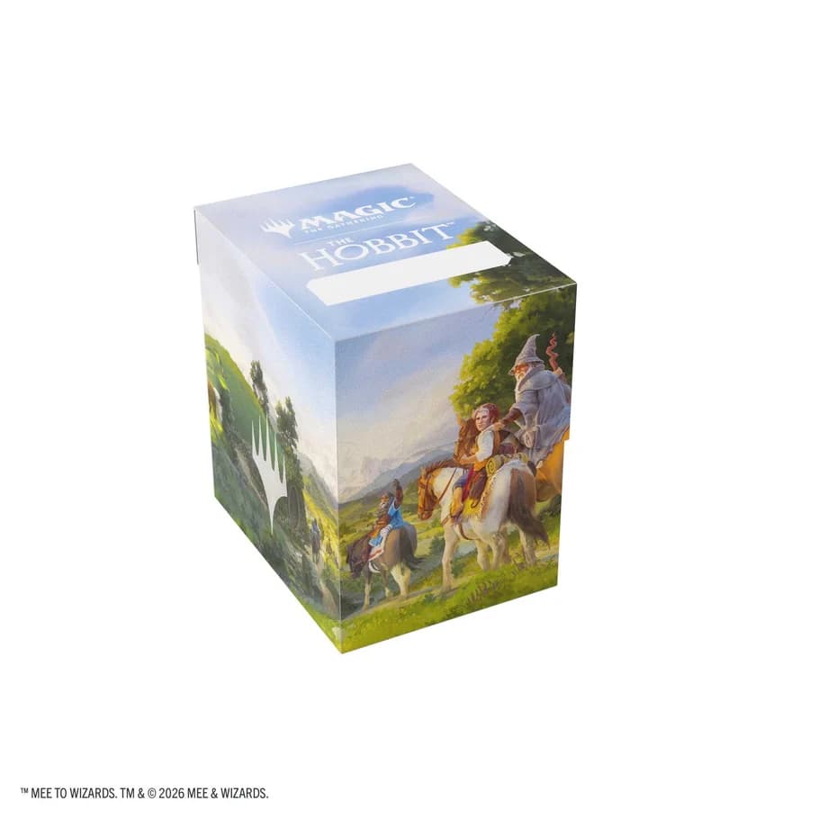Deck Box Soft Crate 80+ Le Hobbit - Leaving Hobbiton - Gamegenic