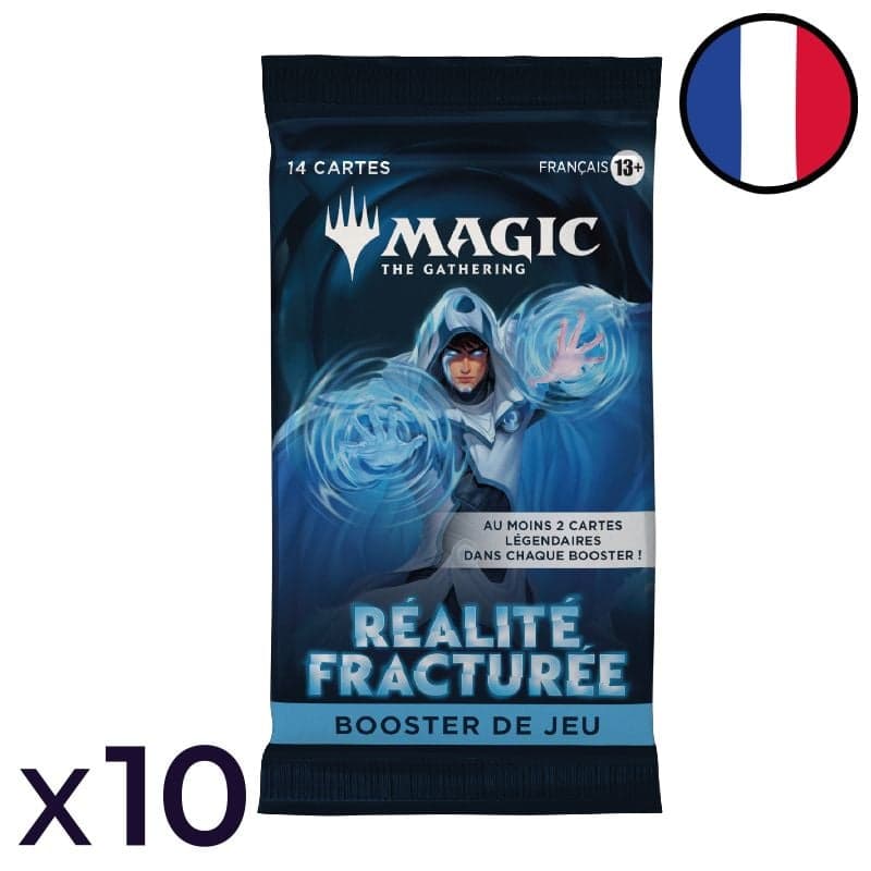 Reality Fracture Set of 10 Play Boosters - Magic FR