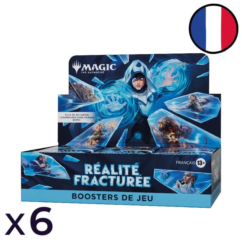 Reality Fracture Set of 6 Displays of 30 Play Boosters - Magic FR