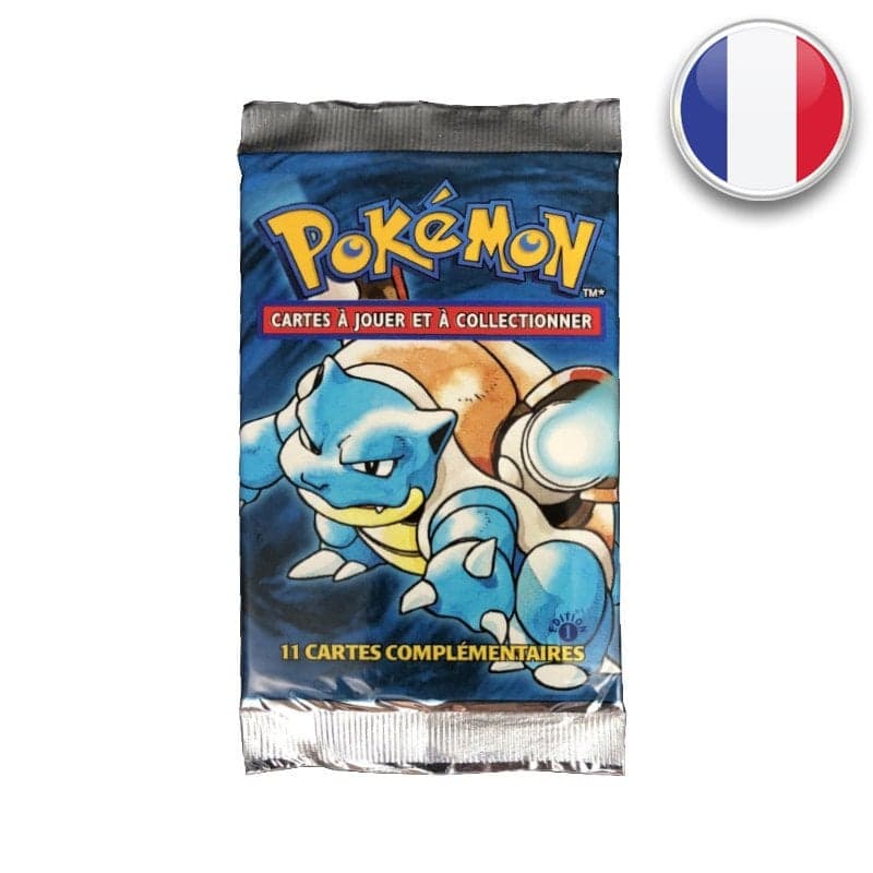 Booster Set de Base Édition 1 - Tortank - Léger - Pokémon FR