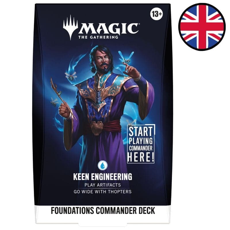 Foundations Commander Deck - Keen Engineering - Magic EN