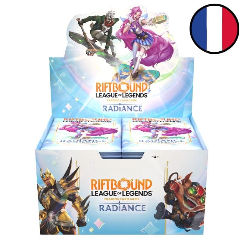 Radiance Display of 24 boosters - Riftbound: League of Legends TCG FR