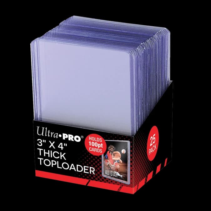 25 Toploaders Thick 100pt - Ultra Pro