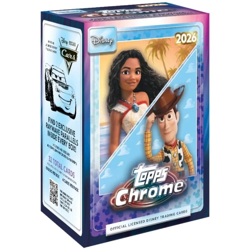 2026 Topps Chrome Disney Value Box - Topps