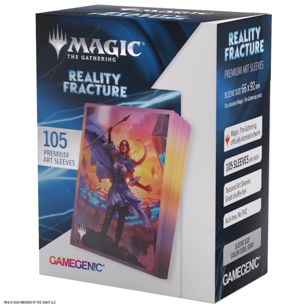 105 Reality Fracture Premium Art Sleeves 66 x 92 mm - Nissa, Leyline Tamer - Gamegenic