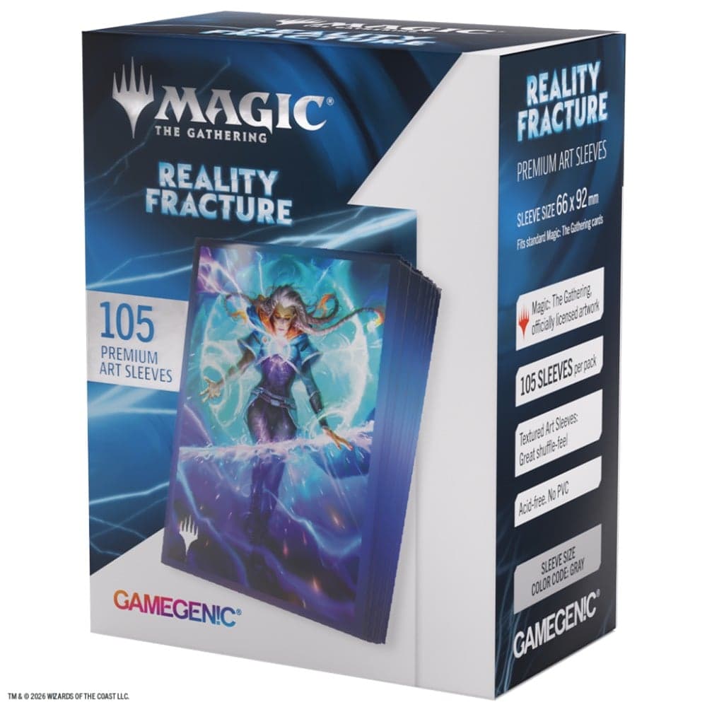 105 Reality Fracture Premium Art Sleeves 66 x 92 mm - Entrust the Spark - Gamegenic