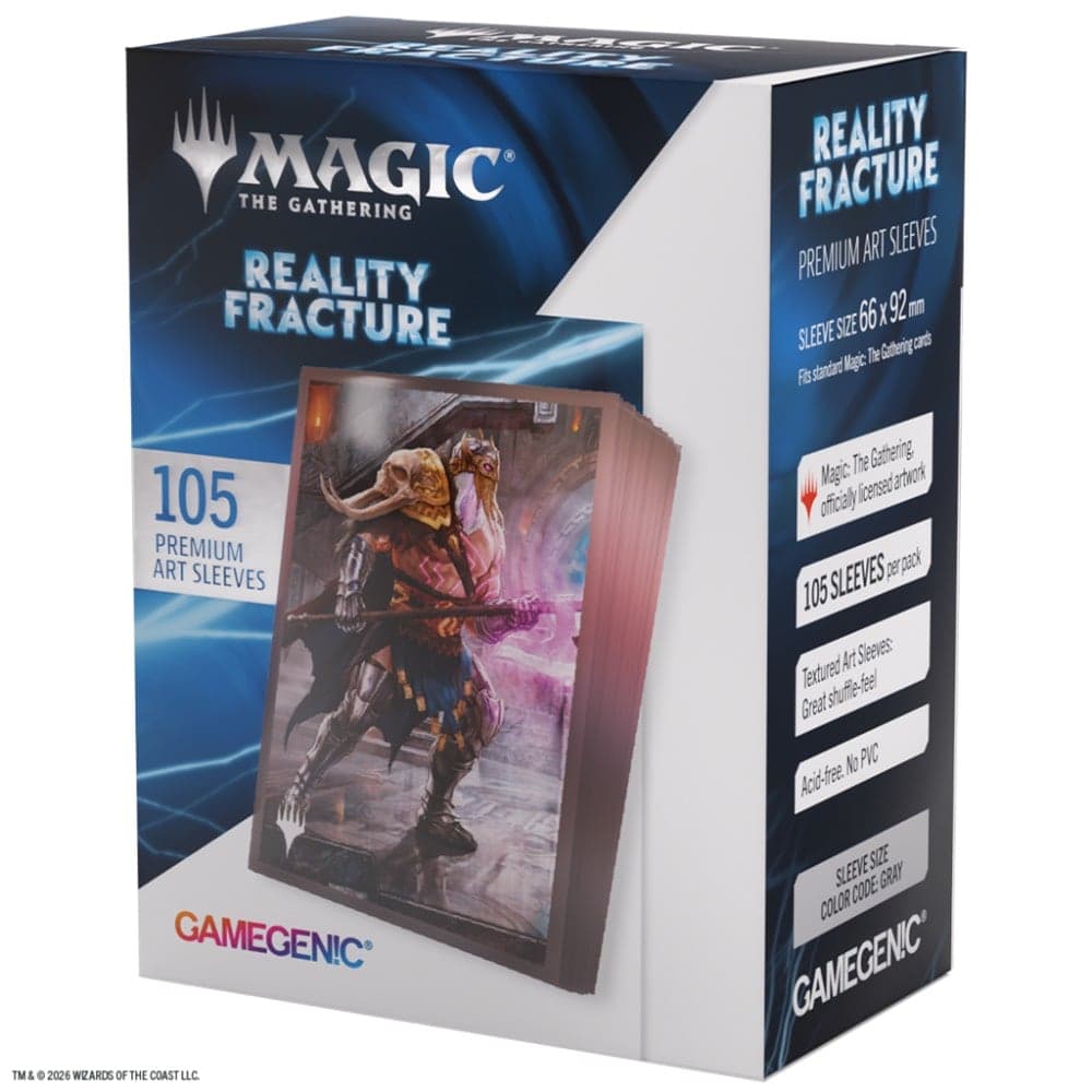 105 Reality Fracture Premium Art Sleeves 66 x 92 mm - Garruk, Veiled Butcher - Gamegenic