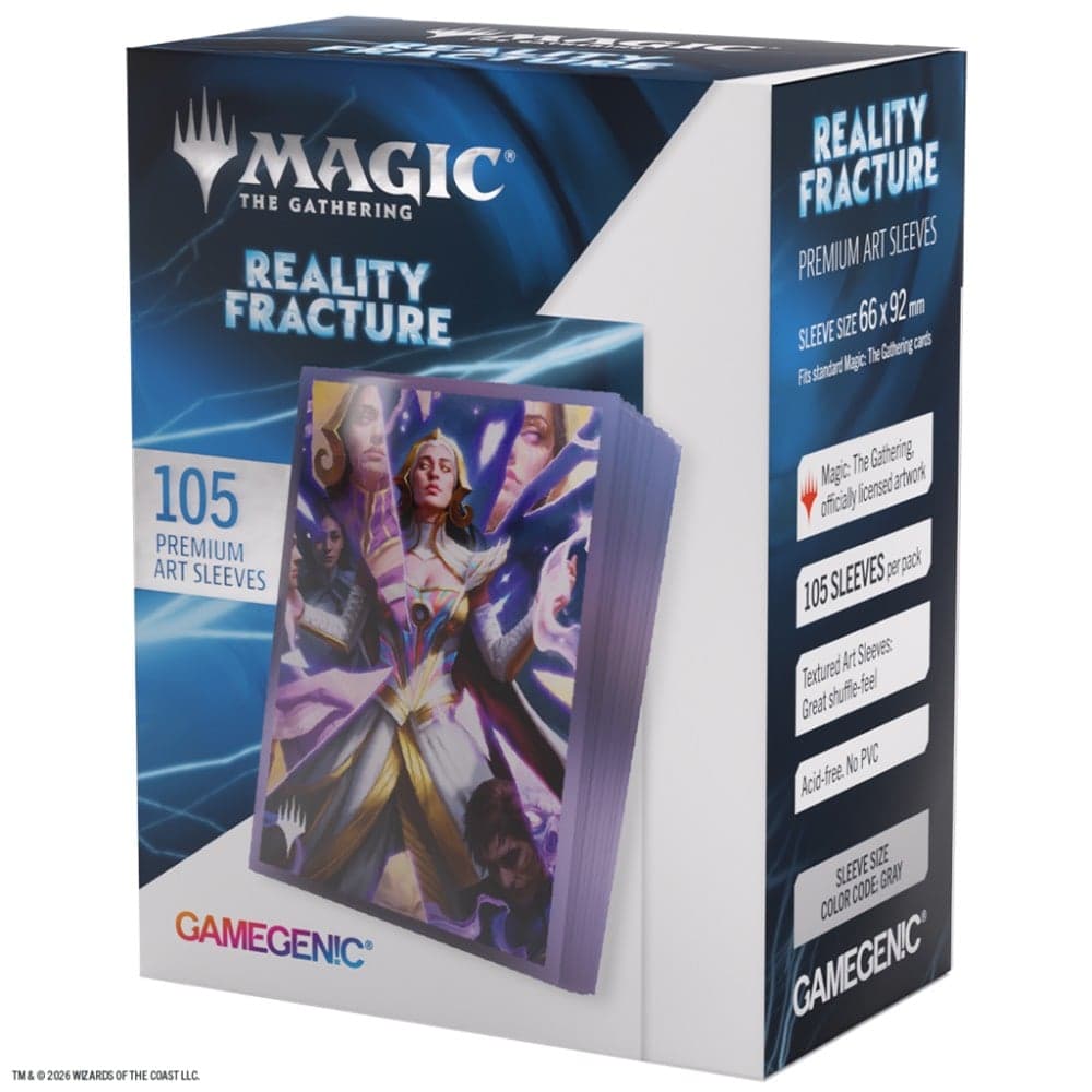 105 Reality Fracture Premium Art Sleeves 66 x 92 mm - Return to the Light Realms - Gamegenic