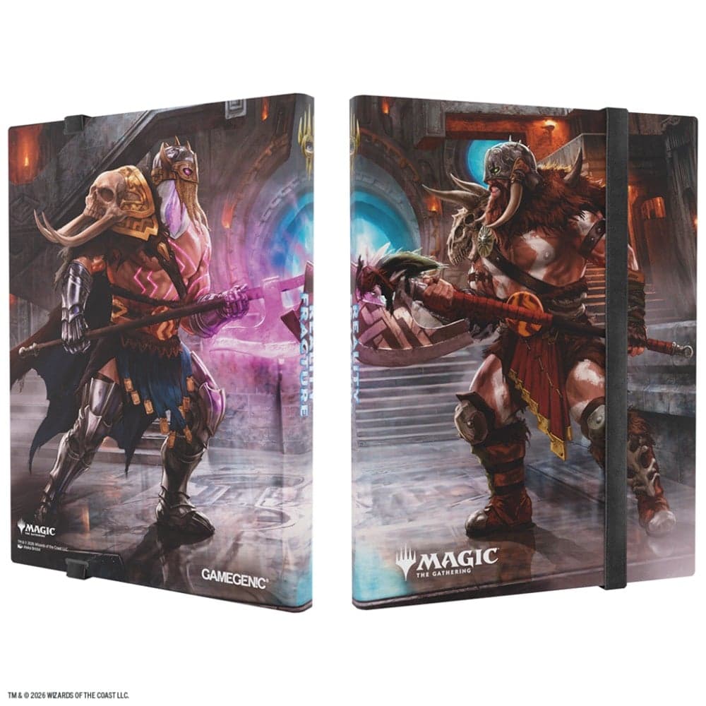 Reality Fracture Casual Album 18-Pocket Side-Loading - Garruk, Veiled butcher / Garruk, Curse Breaker - Gamegenic