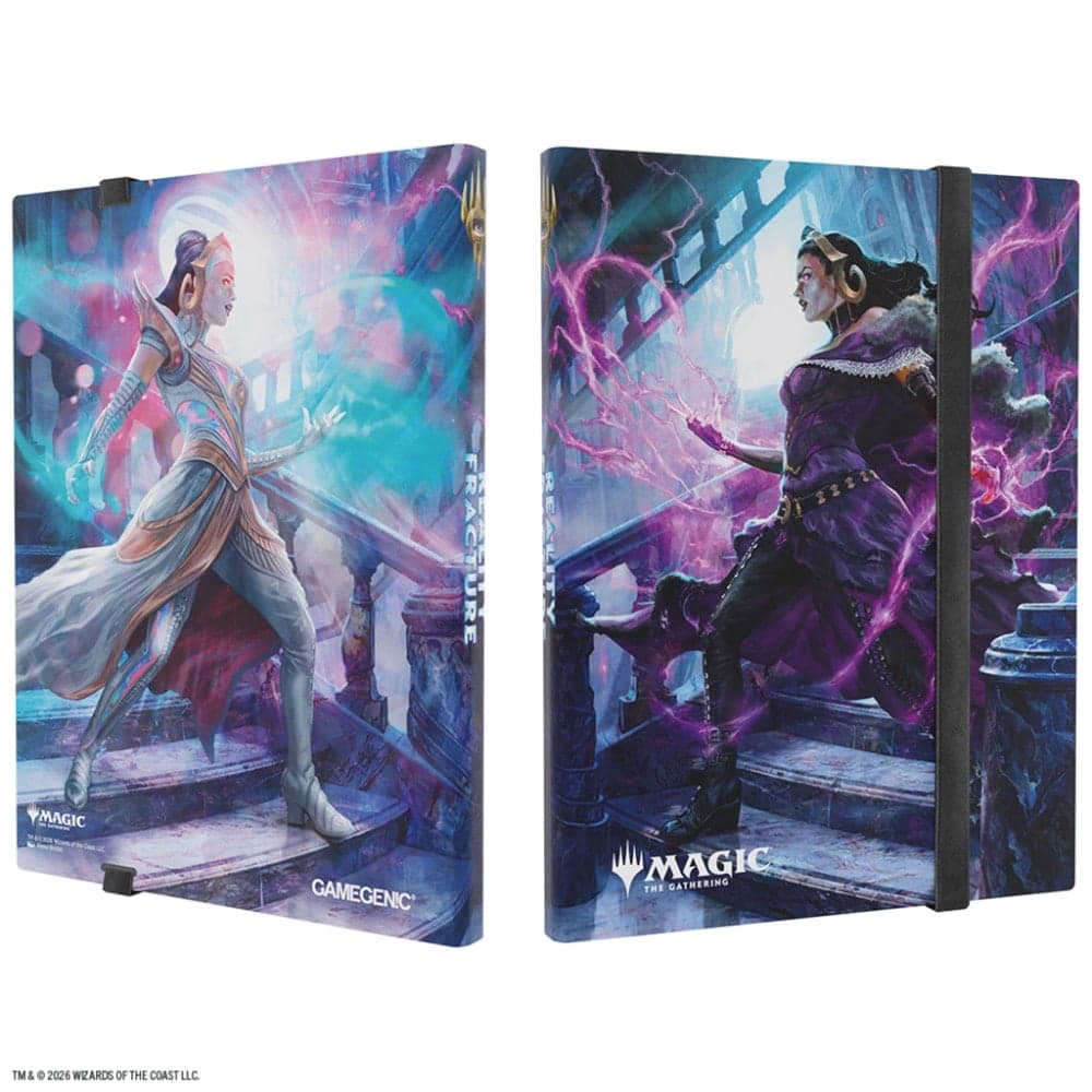 Reality Fracture Casual Album 18-Pocket Side-Loading - Liliana the Faultless / Liliana the Repentant - Gamegenic
