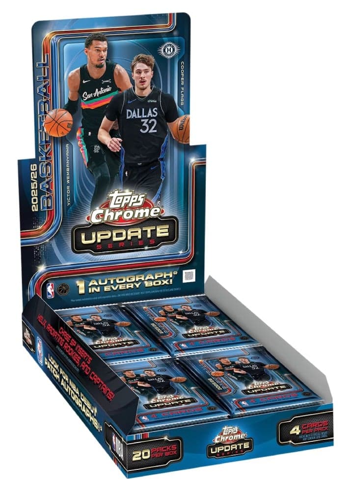 Topps Chrome Update Basketball 2025-26 Hobby Box - Topps
